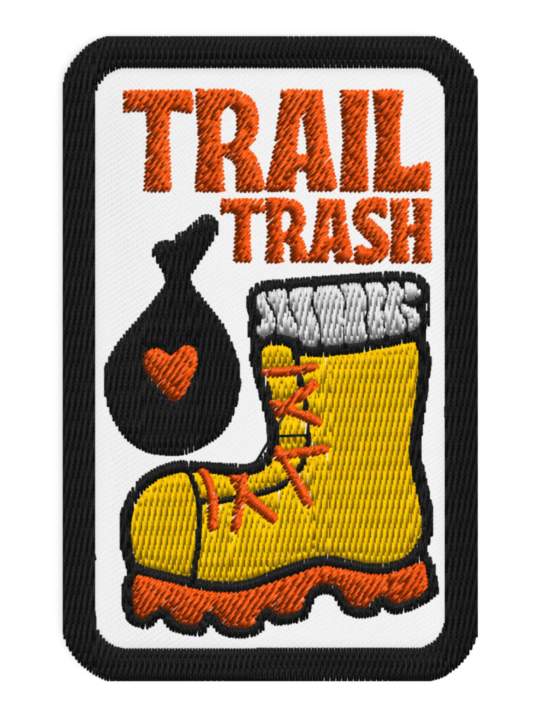 Trail Trash - Embroidered Garbadge
