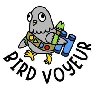 Bird Voyeur - Embroidered Garbadge - Image 3