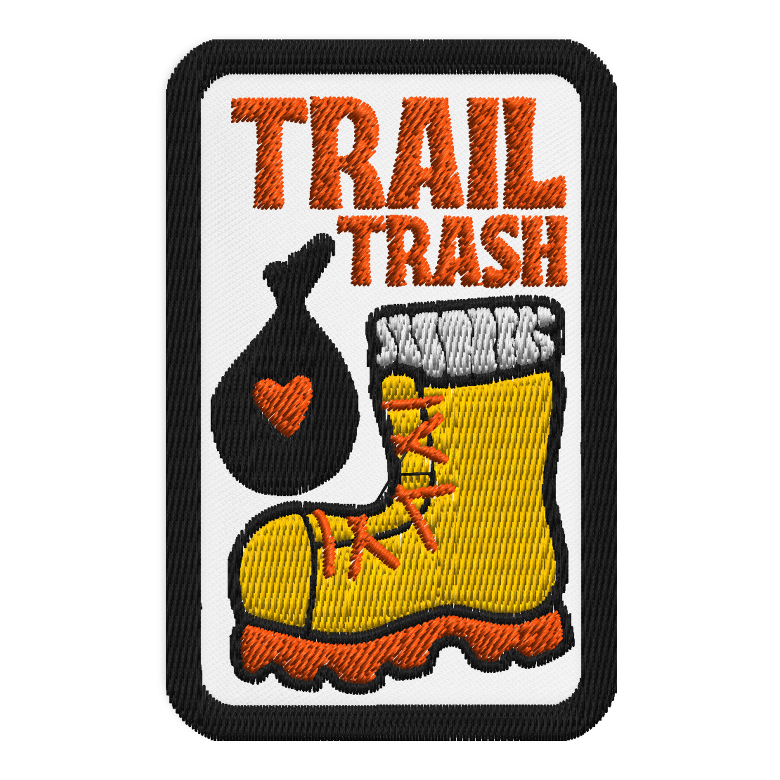 Trail Trash - Embroidered Garbadge - Image 1