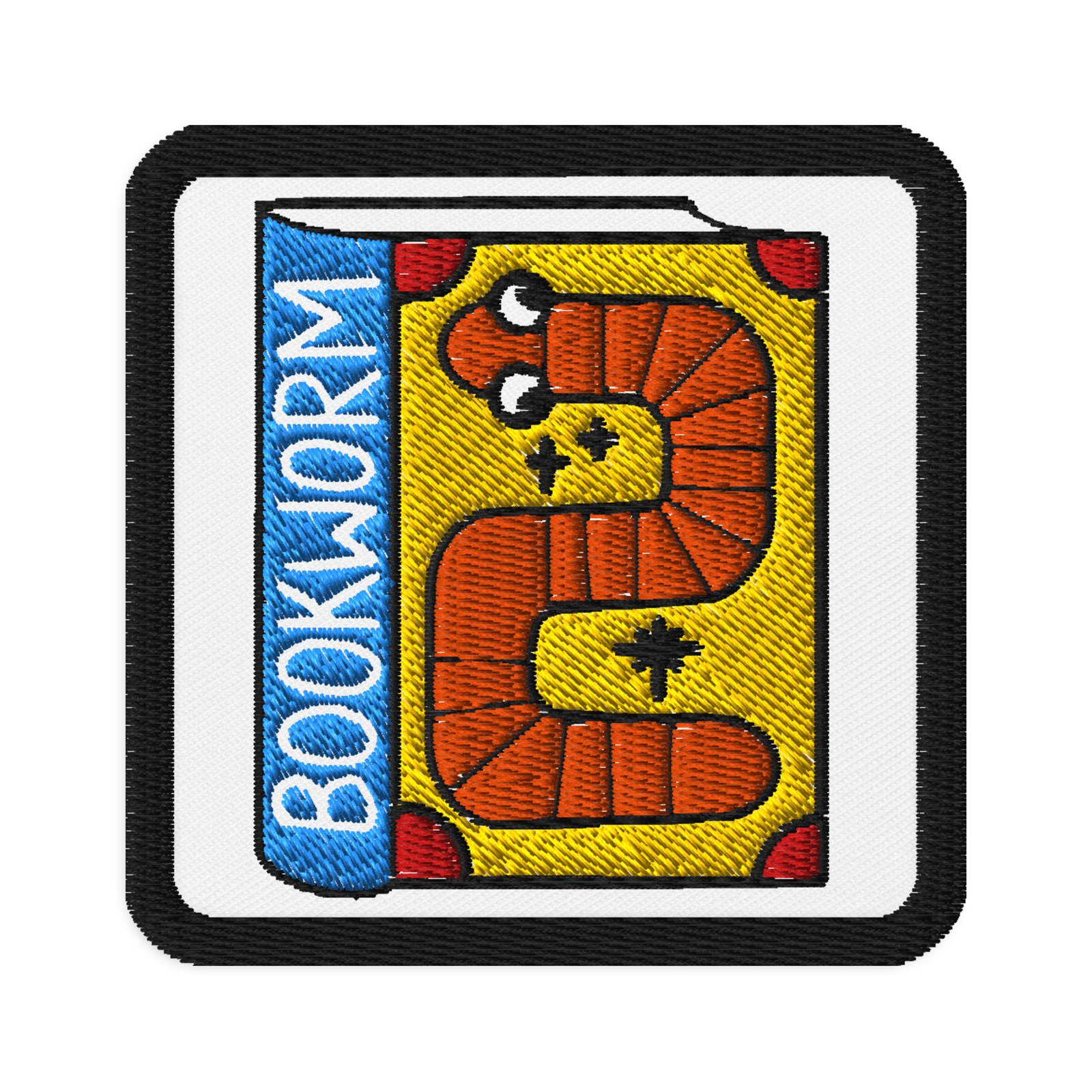 Bookworm - Embroidered Garbadge - Image 1