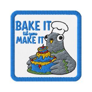 Bake It til you Make It - Embroidered Garbadge - Image 1