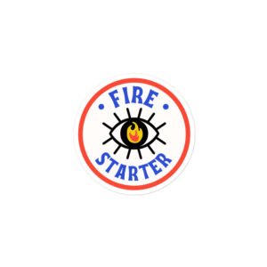 Firestarter - Garbadge - Sticker - Image 1