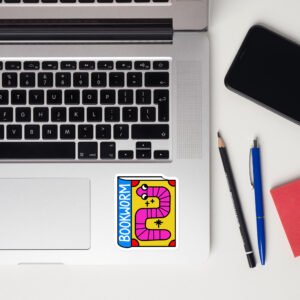 Bookworm - Garbadge - Sticker - Image 13