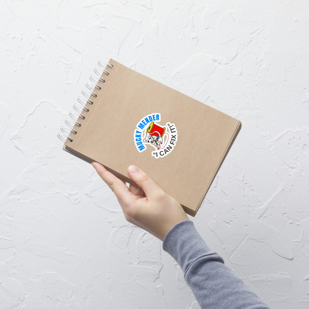 Mucky Mender - Garbadge - Sticker