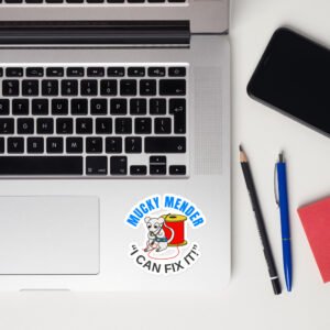 Mucky Mender - Garbadge - Sticker - Image 13
