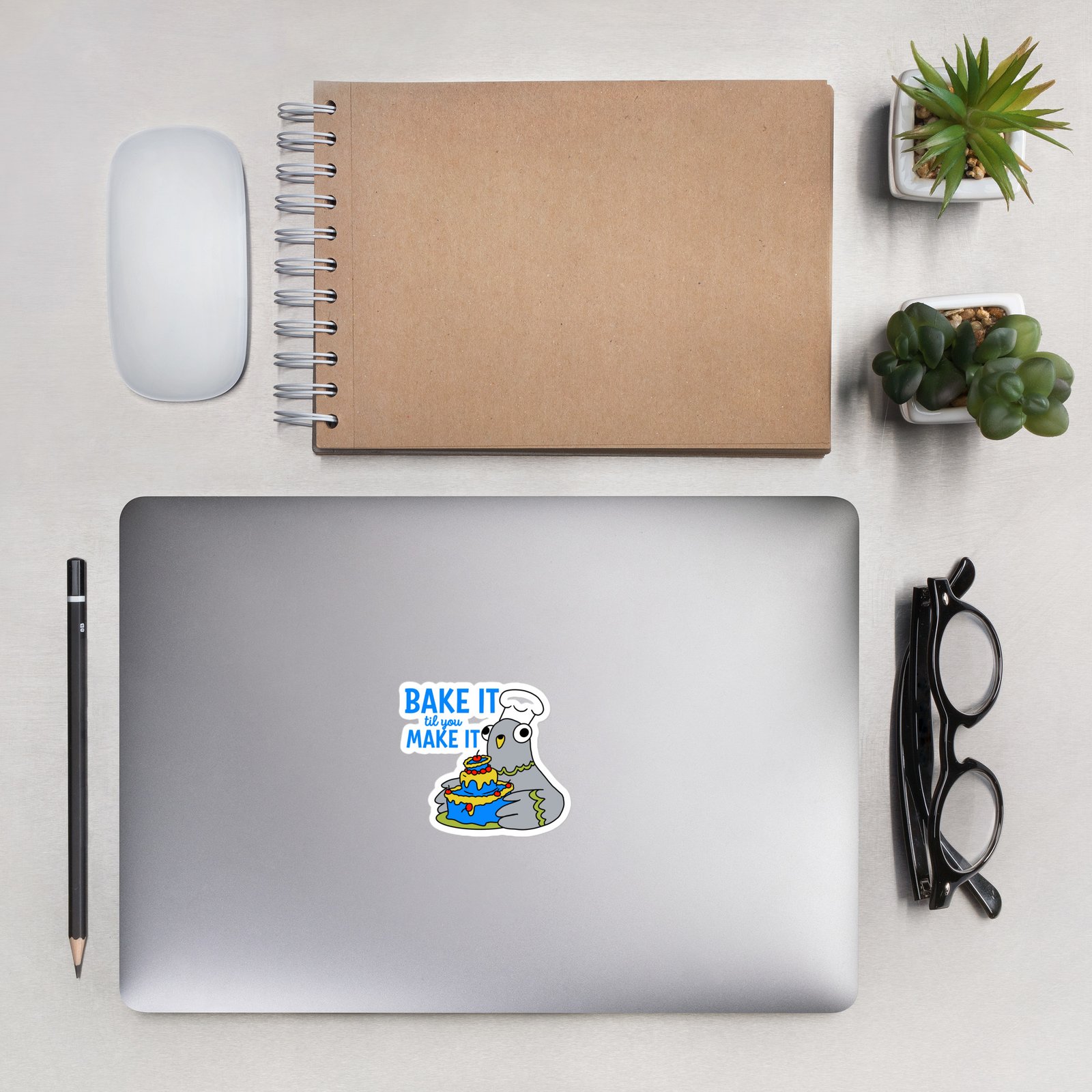 Bake It til you Make It - Garbadge - Sticker - Image 4