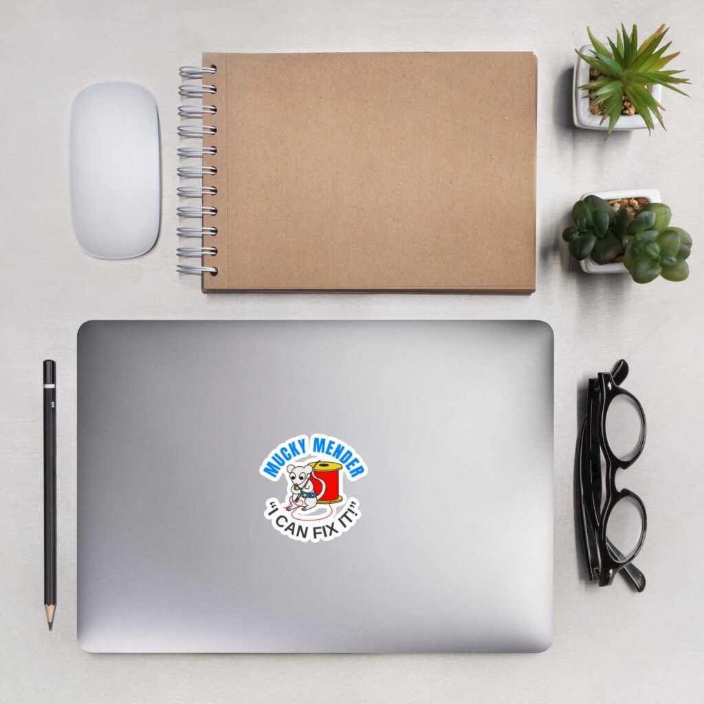 Mucky Mender - Garbadge - Sticker
