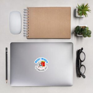 Mucky Mender - Garbadge - Sticker - Image 4