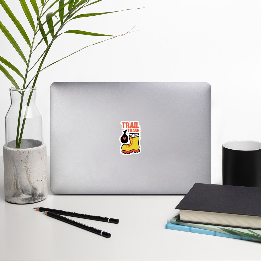 Trail Trash - Garbadge - Sticker