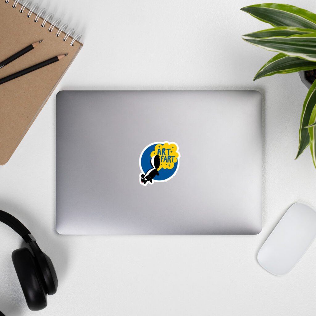 Art Fart - Garbadge - Sticker