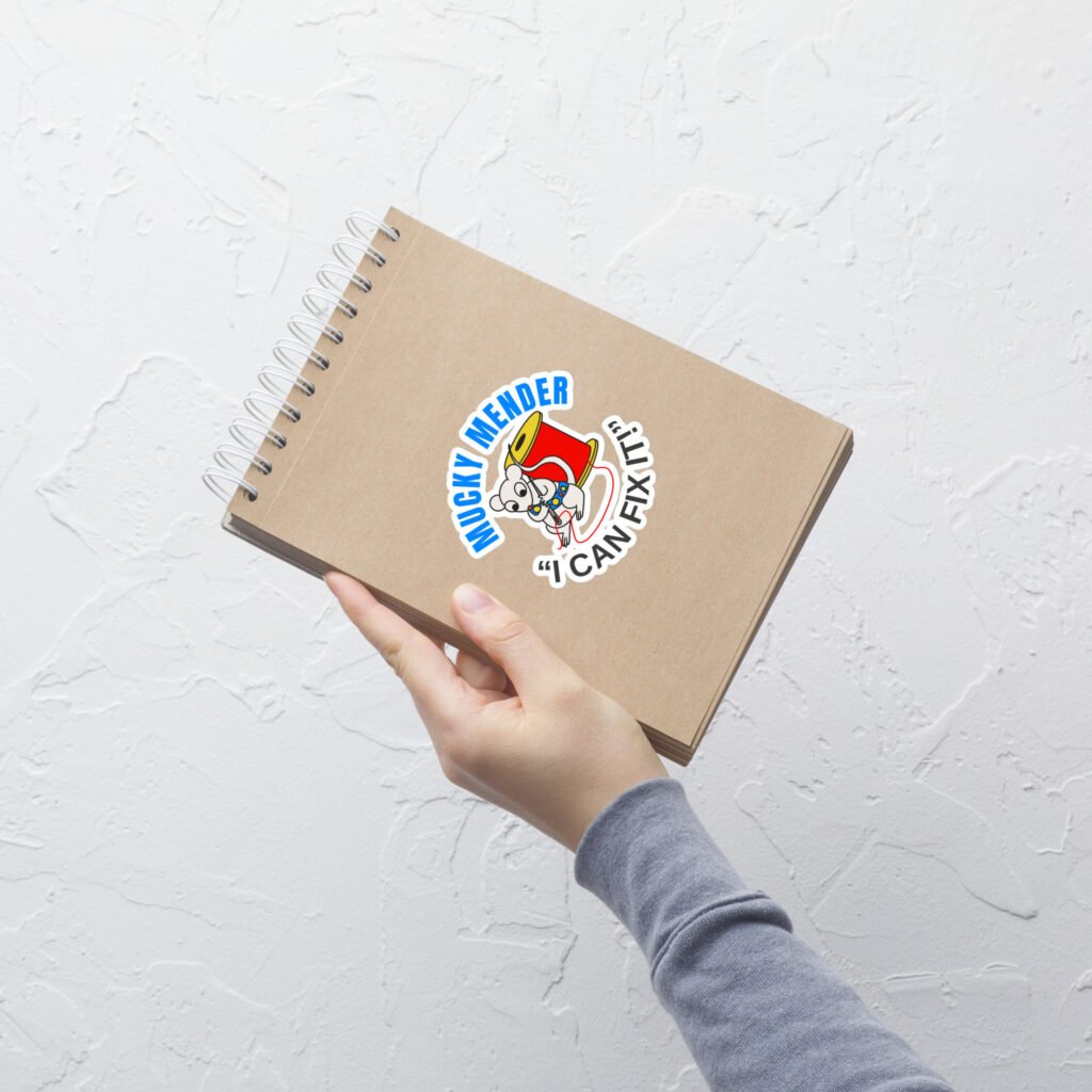 Mucky Mender - Garbadge - Sticker