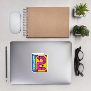 Bookworm - Garbadge - Sticker - Image 7