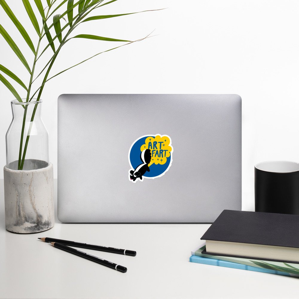 Art Fart - Garbadge - Sticker