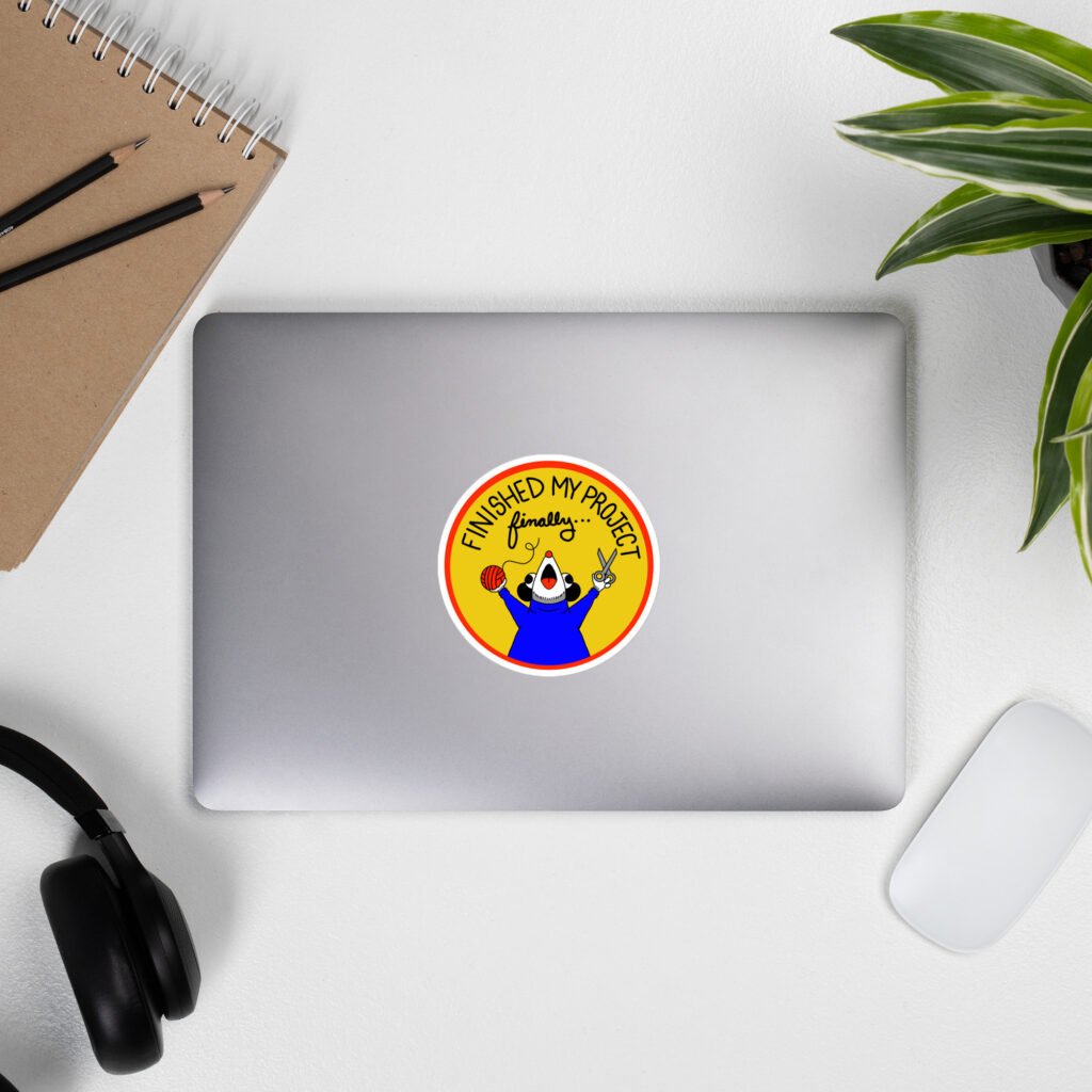 Finished a Project (Finally) - Garbadge - Sticker