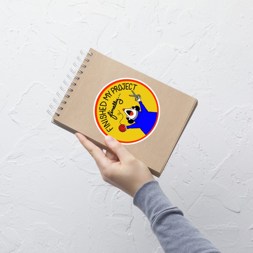 Finished a Project (Finally) - Garbadge - Sticker
