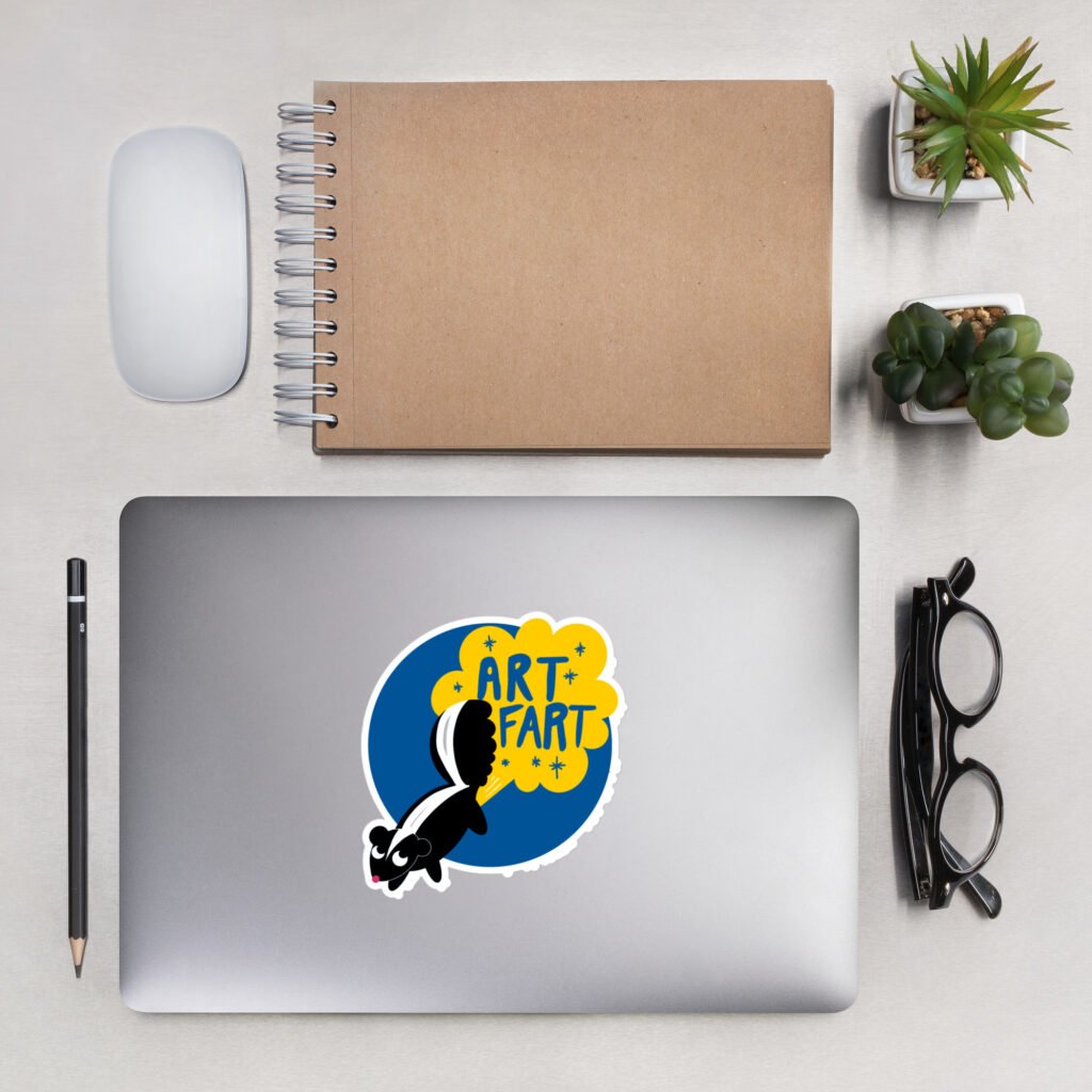 Art Fart - Garbadge - Sticker