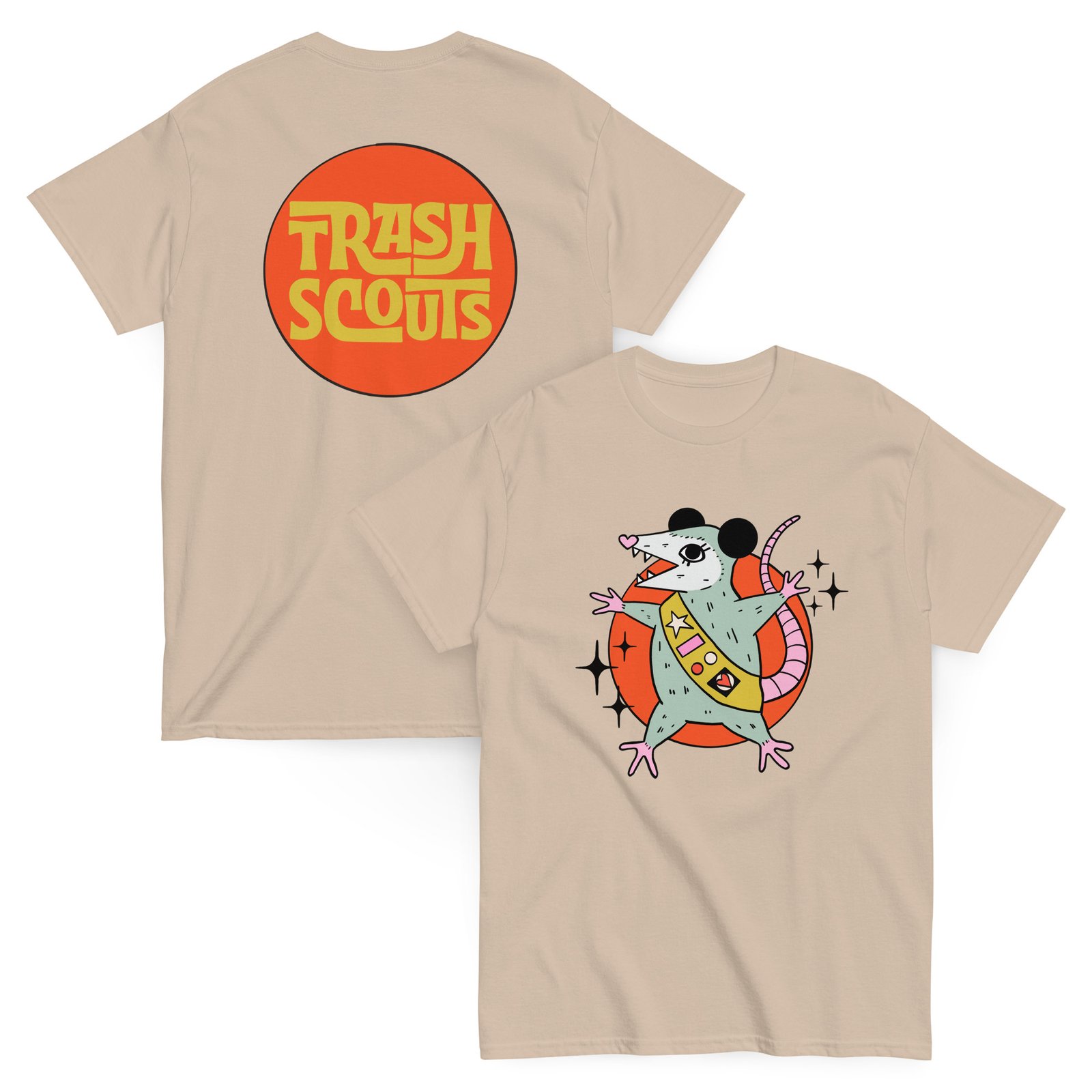 Classic Trash Scouts Logo Tee - 6 Colors - Image 4