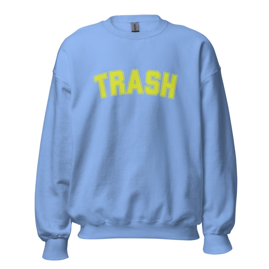 Trash - Collegiate Crewneck