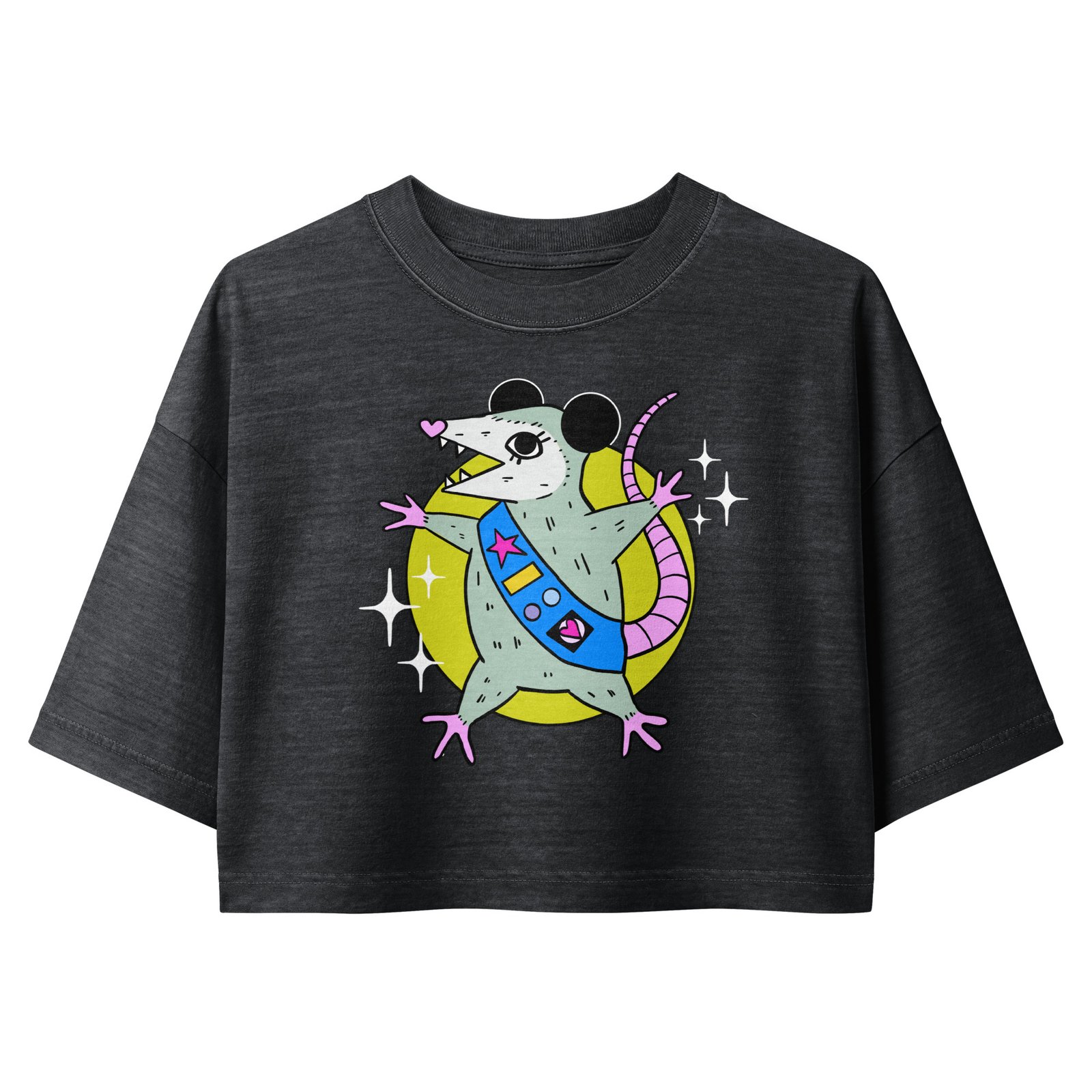 Trash Scouts - garment dye cropped tee - Image 5